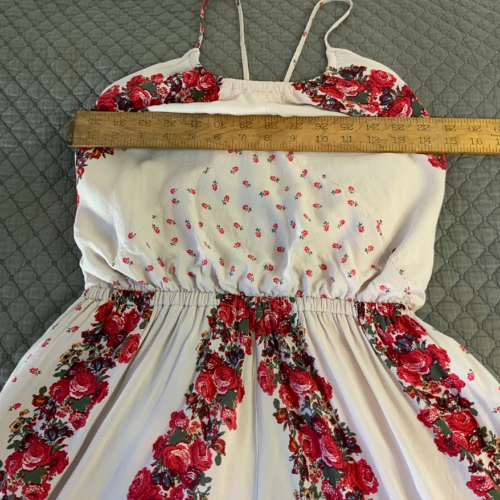 Free People Backless Floral Mini-Dress - Picture 3 of 9